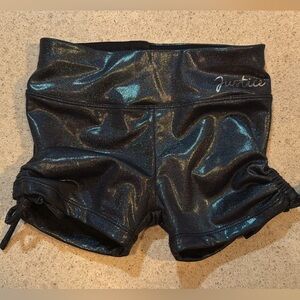 ✨3/$15✨ Justice Black sparkle Shorts